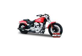 Harley Davidson - 2016 orange/black - 1:18 - Maisto - mai17083 | Tom's Modelauto's Harley Davidson - 2016 orange/black - 1:18 - Maisto - mai17083 | Tom's Modelauto's