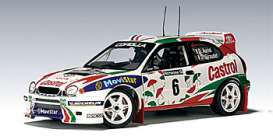 Toyota  - 1998 white/red/green - 1:18 - AutoArt - 80023 - autoart80023 | Toms Modelautos