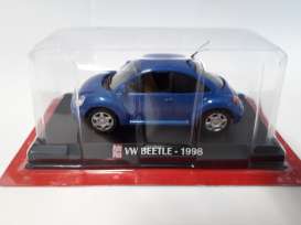 Volkswagen  - New Beetle blue - 1:43 - Magazine Models - APnewbeetle - magAPvwBeetle | Toms Modelautos