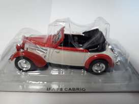 IFA  - red/white - 1:43 - Magazine Models - PCifaF8cab - magPCifaF8cab | Toms Modelautos