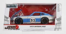 Datsun  - 1972 blue/white - 1:24 - Jada Toys - 99098b - jada99098b | Toms Modelautos