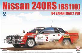 Nissan  - 240RS BS110 1984 white/orange - 1:24 - Beemax - bmx24014 | Toms Modelautos