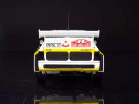 Audi  - Quattro 1986 white/yellow/red - 1:24 - Beemax - 24035 - bmx24035 | Toms Modelautos