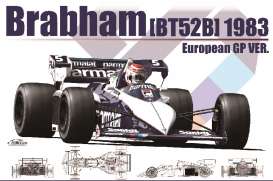 Brabham - 1983 white/blue - 1:20 - Beemax - bmx20004 | Tom's Modelauto's Brabham - 1983 white/blue - 1:20 - Beemax - bmx20004 | Tom's Modelauto's