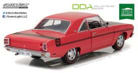 Chrysler  - Valiant VG 1970 red/black - 1:18 - GreenLight - 18007 - gl18007 | Toms Modelautos