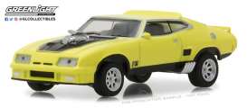 Ford - Falcon XB Custom 1973 yellow blaze with black stripe - 1:64 - GreenLight - gl29947 | Tom's Modelauto's Ford - Falcon XB Custom 1973 yellow blaze with black stripe - 1:64 - GreenLight - gl29947 | Tom's Modelauto's