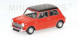 Mini  - 1967 red - 1:43 - Minichamps - 400138700 - mc400138700 | Toms Modelautos