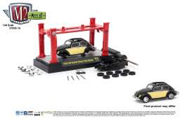 Volkswagen  - 1956 gloss black with cream sides - 1:64 - M2 Machines - 37000-15B - M2-37000-15B | Toms Modelautos
