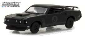 Ford  - Mustang Trans Am Racing 1969 black - 1:64 - GreenLight - 27950B - gl27950B | Toms Modelautos