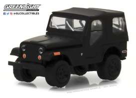 Jeep - 1970 black - 1:64 - GreenLight - gl27950D | Tom's Modelauto's Jeep - 1970 black - 1:64 - GreenLight - gl27950D | Tom's Modelauto's