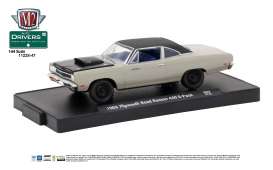 Plymouth  - 1969 silver metallic w/semi-gloss b - 1:64 - M2 Machines - 11228-47D - M2-11228-47D | Toms Modelautos
