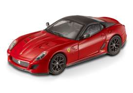 Ferrari  - 2010 red w/grey roof - 1:43 - Hotwheels Elite - mvT6267 - hwmvT6267 | Toms Modelautos