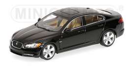 Jaguar  - 2007 metallic black - 1:43 - Minichamps - 400130700 - mc400130700 | Toms Modelautos