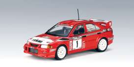 Mitsubishi  - 2001 red - 1:43 - AutoArt - 69941 - autoart69941 | Toms Modelautos