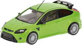 Ford  - 2012 lime green - 1:43 - Minichamps - FocusRS2012 - mcFocusRS2012 | Toms Modelautos