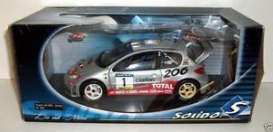 Peugeot  - 2001 silver - 1:18 - Solido - 9042 - soli9042 | Toms Modelautos