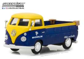 Volkswagen - T2 pick-up yellow/blue - 1:43 - GreenLight - gl87010E | Tom's Modelauto's Volkswagen - T2 pick-up yellow/blue - 1:43 - GreenLight - gl87010E | Tom's Modelauto's
