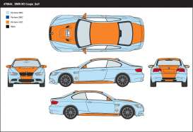 BMW  - 2015 light blue/orange - 1:24 - Motor Max - 79644 - mmax79644 | Toms Modelautos
