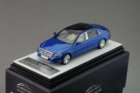 Mercedes Benz  - 2016 blue - 1:43 - Almost Real - ALM420105 | Toms Modelautos