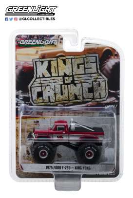 Ford - F-250 Monster Truck 1975 red - 1:64 - GreenLight - 49010C - gl49010C | Tom's Modelauto's Ford - F-250 Monster Truck 1975 red - 1:64 - GreenLight - 49010C - gl49010C | Tom's Modelauto's