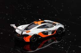 McLaren  - 2015 blue/orange/black - 1:43 - Almost Real - ALM440101 | Toms Modelautos