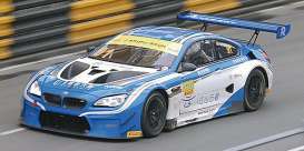 BMW  - M6 GT3 2017 blue/white - 1:43 - Minichamps - 437172691 - mc437172691 | Toms Modelautos