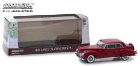 Lincoln - Continental 1941 mayfair maroon - 1:43 - GreenLight - 86324 - gl86324 | Tom's Modelauto's Lincoln - Continental 1941 mayfair maroon - 1:43 - GreenLight - 86324 - gl86324 | Tom's Modelauto's