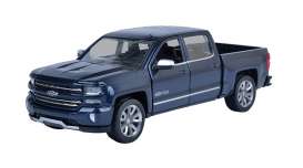 Chevrolet - Silverado Centennial 2018 blue - 1:27 - Motor Max - mmax79353 | Tom's Modelauto's Chevrolet - Silverado Centennial 2018 blue - 1:27 - Motor Max - mmax79353 | Tom's Modelauto's