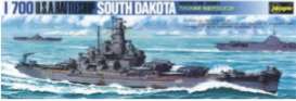 U.S.S. South Dakota  - 1:700 - Hasegawa - 30048 - has30048 | Toms Modelautos