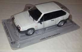 Vaz  - 1985 white - 1:43 - Magazine Models - pcLada2108 - magpcLada2108 | Toms Modelautos