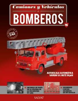 Saviem - S7 red - 1:43 - Magazine Models - fire16 - magfire16 | Tom's Modelauto's Saviem - S7 red - 1:43 - Magazine Models - fire16 - magfire16 | Tom's Modelauto's