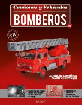 Saviem  - S7 red - 1:43 - Magazine Models - magfireIAQ95 | Toms Modelautos