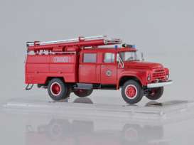 Zil  - 130 ATS-40 red - 1:43 - Magazine Models - magfireSP36 | Toms Modelautos