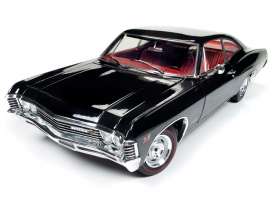 Chevrolet  - 1967 black - 1:18 - Auto World - AMM1129 | Toms Modelautos