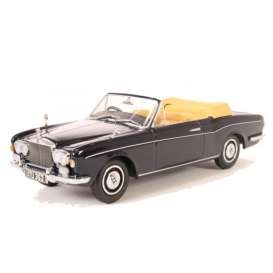 Rolls Royce  - Corniche Convertible 1971 indigo blue - 1:43 - Oxford Diecast - 43RRC001 - ox43RRC001 | Toms Modelautos