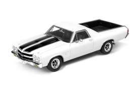 Chevrolet  - 1970 white/black - 1:18 - Welly - 12543w - welly12543w | Toms Modelautos