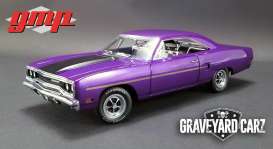 Plymouth  - Road Runner 1970 purple - 1:18 - GMP - 18897 - gmp18897 | Toms Modelautos