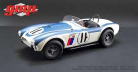 Shelby  - Cobra 289 Competition CSX2011 1963 white/blue - 1:12 - GMP - 12803 - gmp12803 | Toms Modelautos