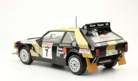 Lancia  - Delta S4 #7 1986 black/gold - 1:18 - Triple9 Collection - 1800215 - T9-1800215 | Toms Modelautos