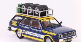 Fiat  - 1975 blue/yellow - 1:43 - IXO Models - rac268 - ixrac268 | Toms Modelautos