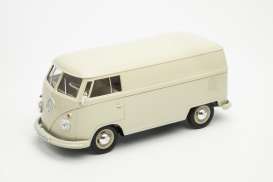 Volkswagen  - T1 Panel Van 1962 cream - 1:24 - Welly - 22095PV - welly22095PVcr | Toms Modelautos