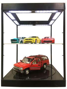 Accessoires diorama - 2018 black - 1:18 - Triple9 Collection - 69929bk - T9-69929bk | Toms Modelautos