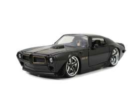 Pontiac  - 1972 black - 1:24 - Jada Toys - 96798bk - jada96798bk | Toms Modelautos