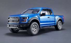 Ford - Raptor pick-up 2017 lightning blue - 1:18 - GT Spirit - GTUS009 | Tom's Modelauto's Ford - Raptor pick-up 2017 lightning blue - 1:18 - GT Spirit - GTUS009 | Tom's Modelauto's