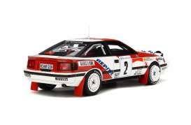 Toyota  - Celica ST165 #2 1991 red/white - 1:18 - OttOmobile Miniatures - 239 - otto239 | Toms Modelautos