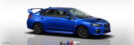 Subaru  - WRX Sti 2015 blue - 1:43 - Vitesse SunStar - 50012 - vss50012 | Toms Modelautos