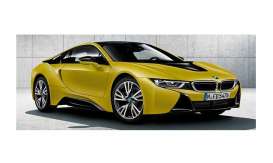 BMW  - i8 2017 speed yellow - 1:18 - Paragon - 97087 - para97087 | Toms Modelautos