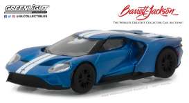 Ford - GT 2017 blue/white - 1:64 - GreenLight - gl29964 | Tom's Modelauto's Ford - GT 2017 blue/white - 1:64 - GreenLight - gl29964 | Tom's Modelauto's