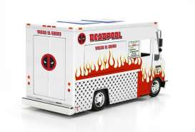 Deadpool  - Food Truck 2016 white - 1:24 - Jada Toys - 99730 - jada253225000 | Toms Modelautos