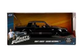 Buick  - Grand National F&F 1987 black - 1:24 - Jada Toys - 99539 - jada99539 | Toms Modelautos